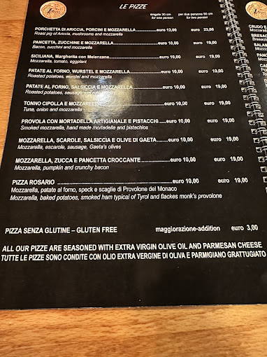 Pizzeria da Franco menu 9
